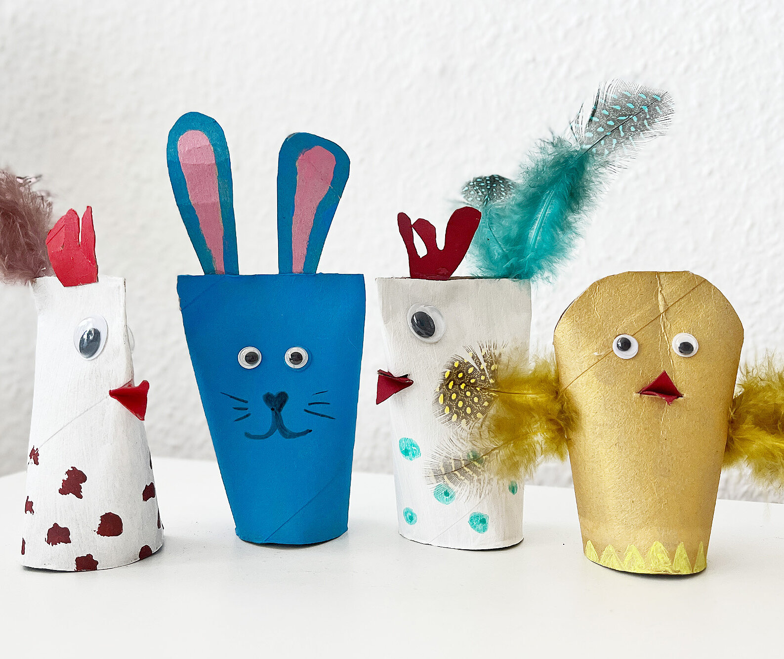 3 einfache Ideen für lustige Osterdeko