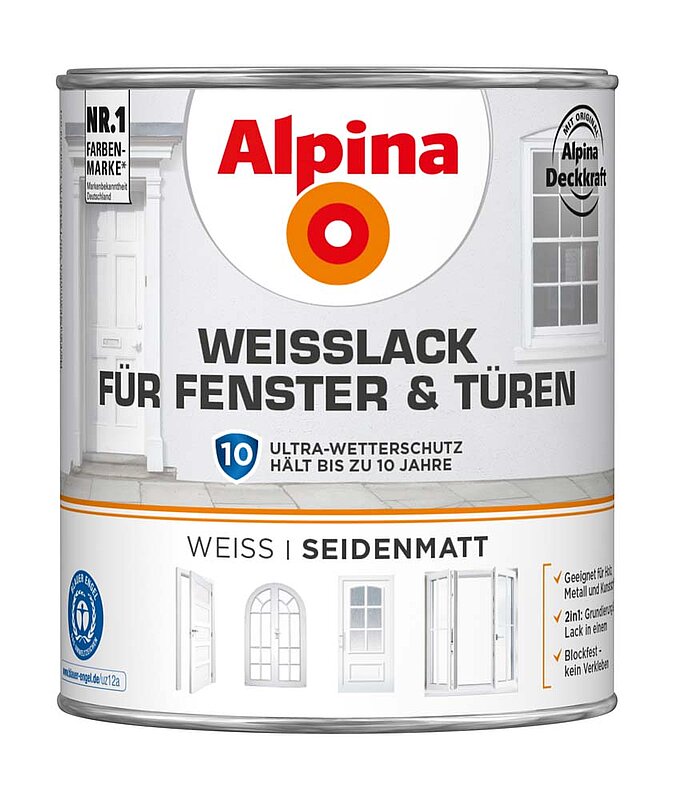 Kunststofffenster streichen