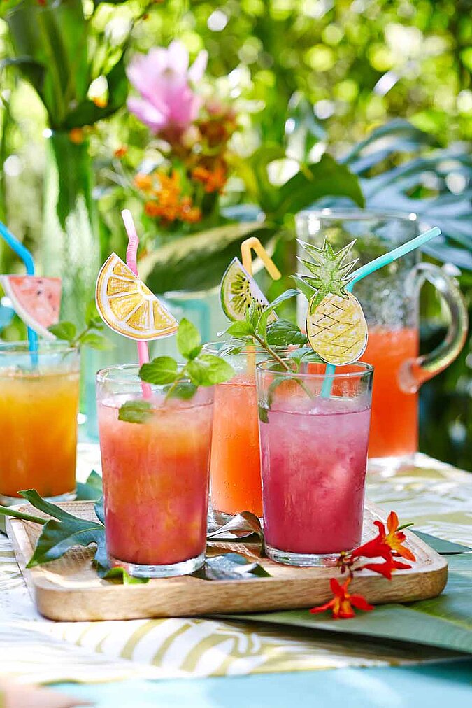 Deko für die Sommerparty basteln