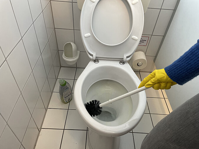 Bad reinigen mit System Tipps Bilder