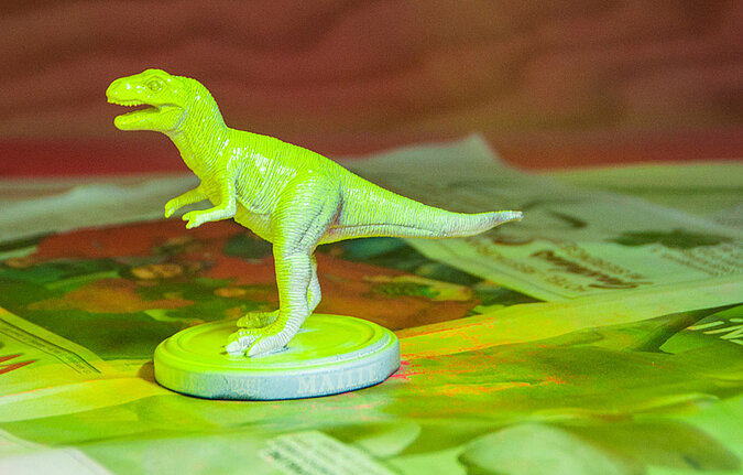 Mitgebsel: Dinos lackieren