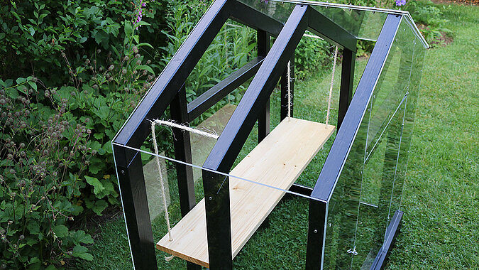 Mini-Gewächshaus für den Balkon