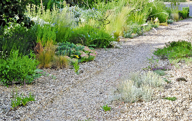 Gartenweg aus Kielsen