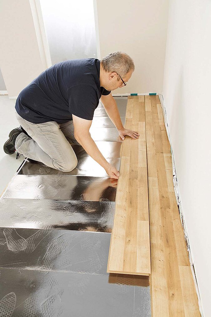 Laminat verlegen
