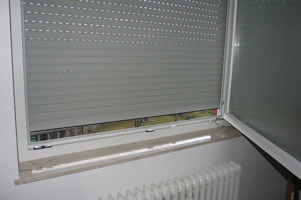 Rollläden im Winter
