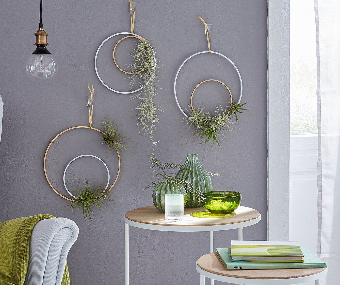 Wanddeko mit Pflanzen: 3 einfache DIY-Ideen für Zuhause