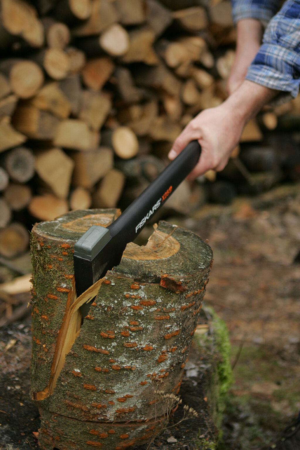 Holz hacken