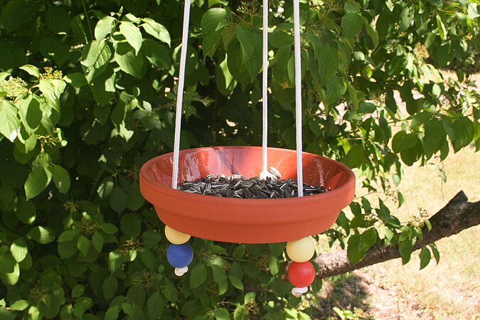 Futterstation für Vögel