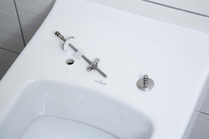 Toilette WC Bidet Montage Toilettensitz tauschen
