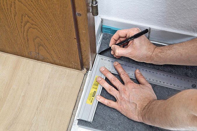 Vinylboden verlegen PVC