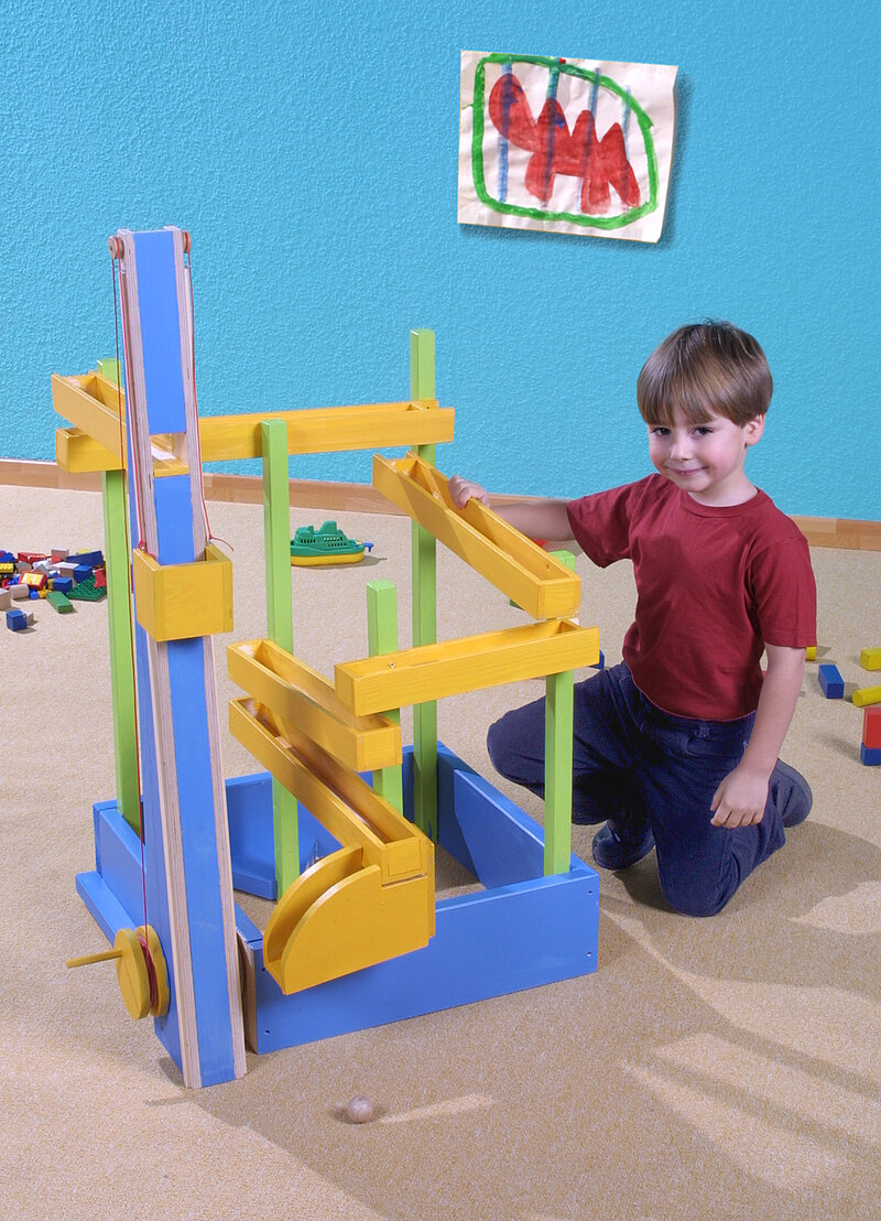 Kugelbahn selber bauen