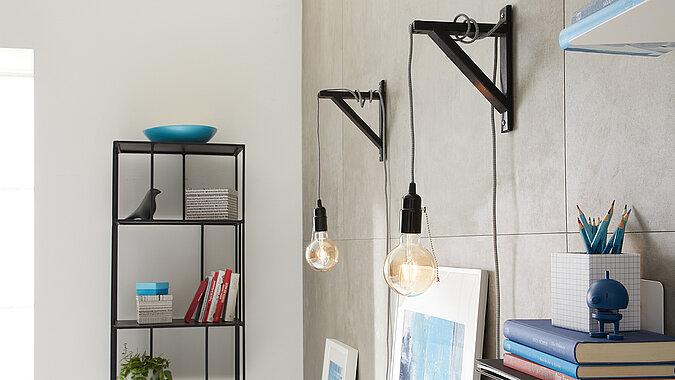 Minimalistische Wandleuchten bauen