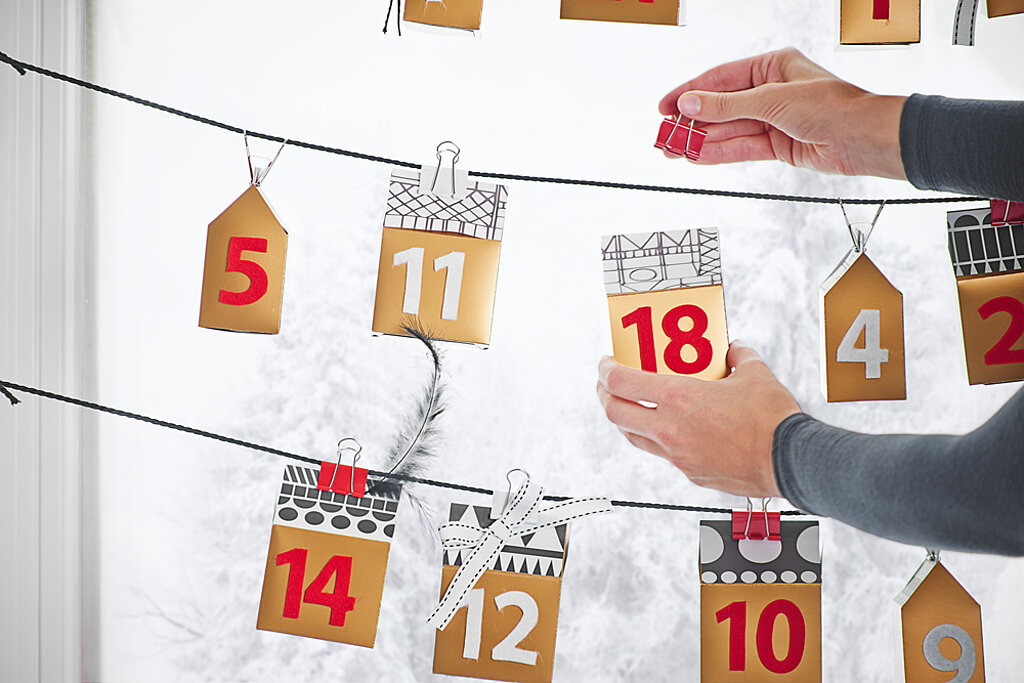 Selbstgemachter Adventskalender
