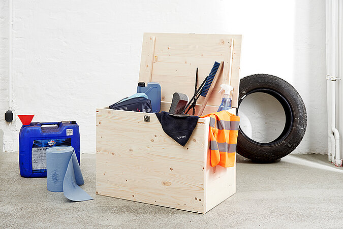 Schatztruhe für Kinder bauen