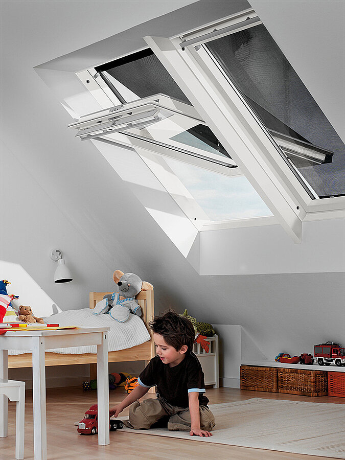 Sonnenschutz am Fenster