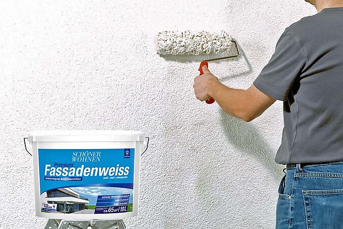 Hausfassade neu streichen