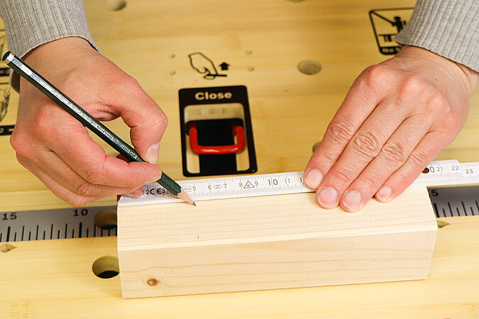 Fotohalter aus Holz basteln