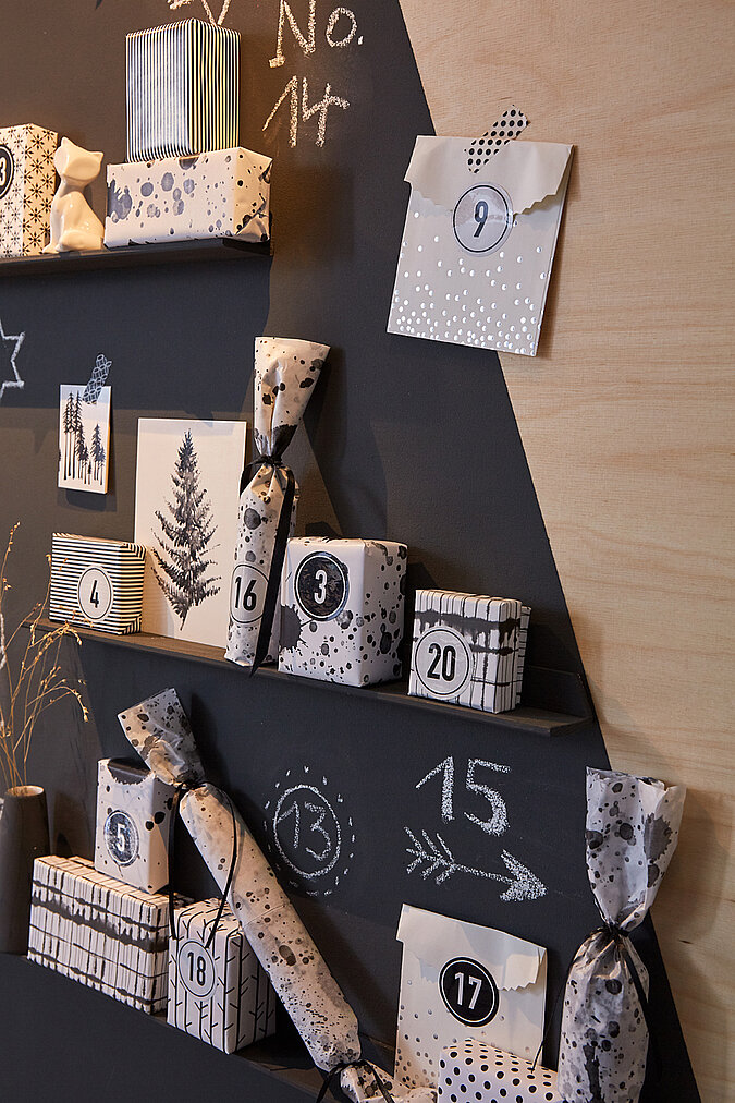 Adventskalender selbst basteln