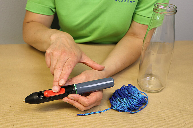 Glasflaschen-Upcycling