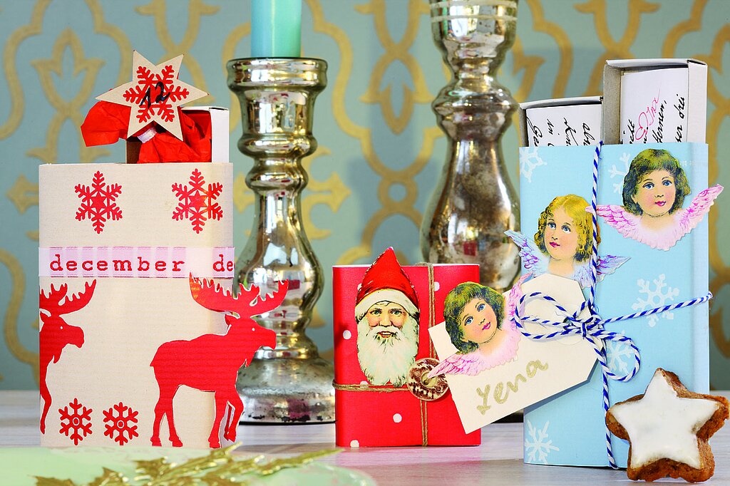Geschenke kreativ verpacken mit Tapeten