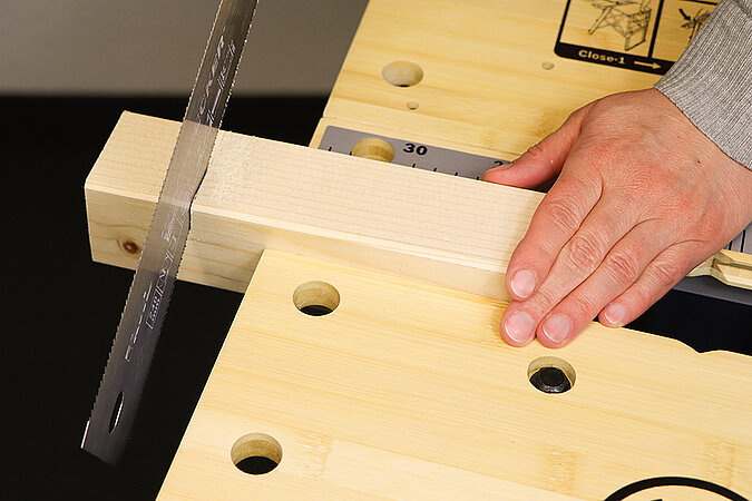Fotohalter aus Holz basteln