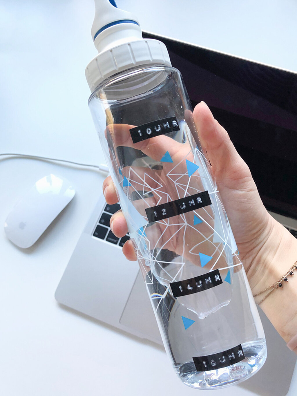 Homeoffice Hacks Tricks Tipps Wasserflasche