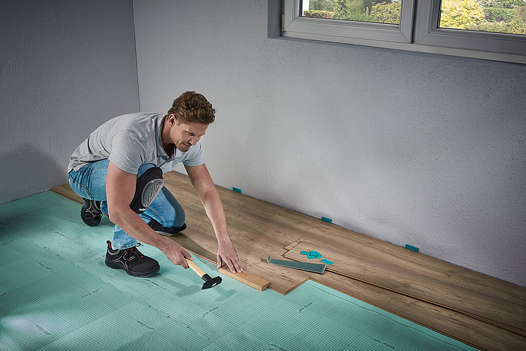 Laminat und Vinyl selbst verlegen
