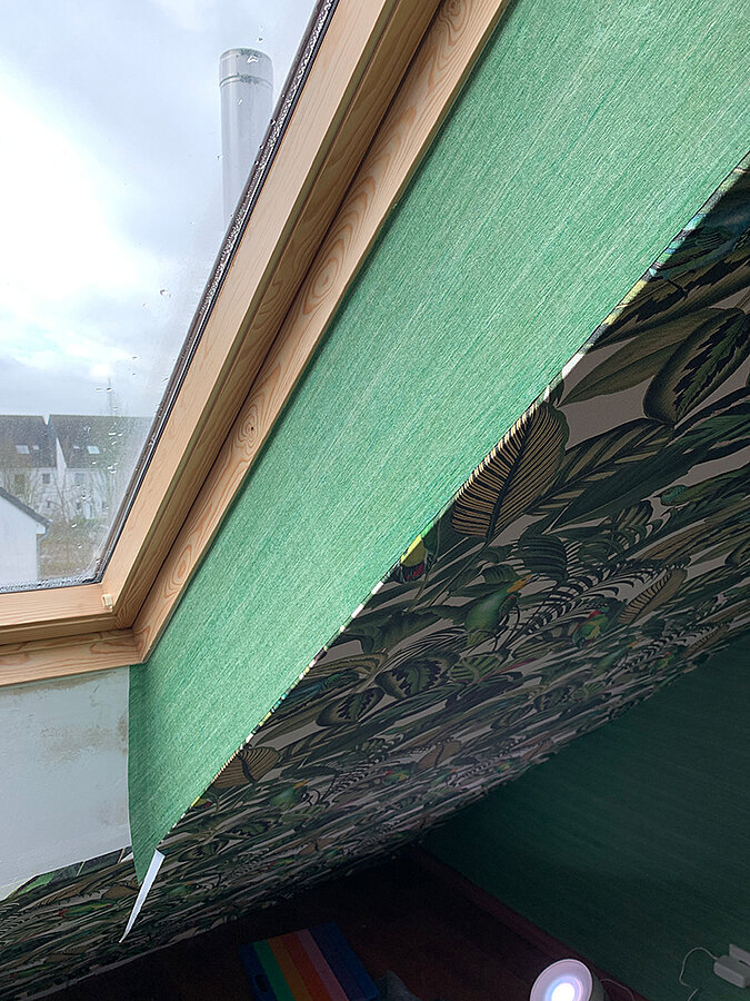 Ecken, Kanten und Fensterlaibungen tapezieren