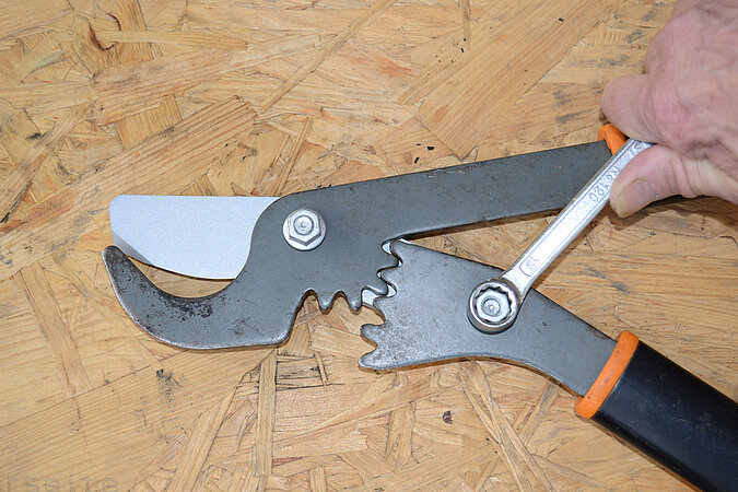 Astschere Klinge ersetzen