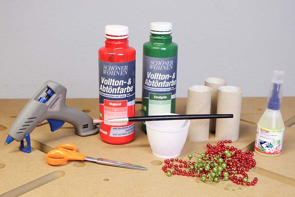 Türkranz Klopapierrollen Weihnachten