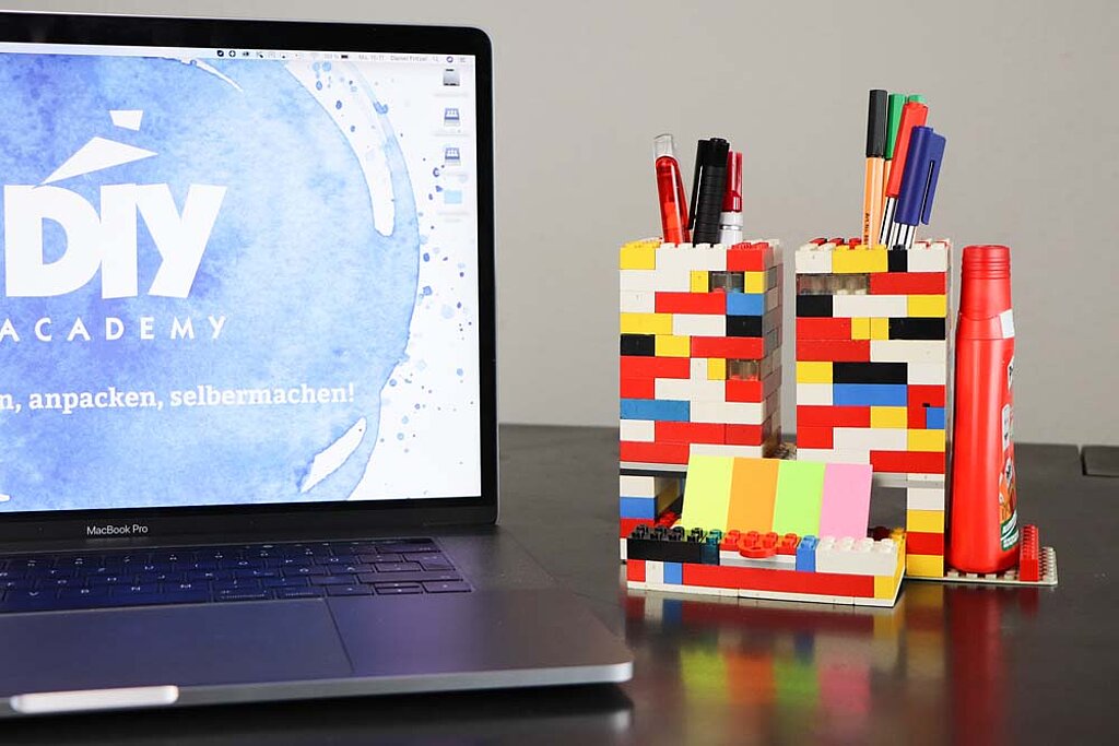 Homeoffice Hacks Tricks Tipps Stiftehalter Lego