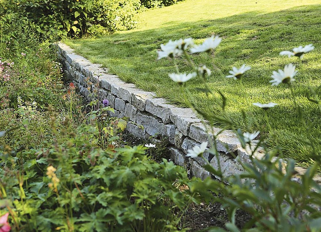 Trockenmauer anlegen
