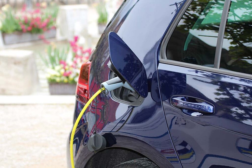 Elektroauto aufladen