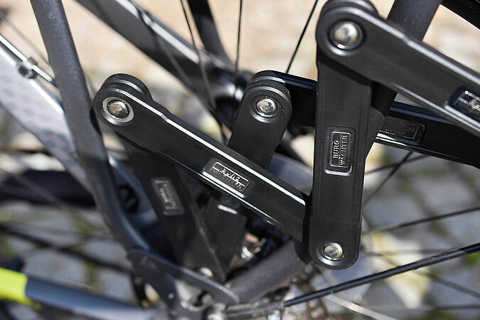 E-Bike mit hochwertigem Fahrradschloss sichern