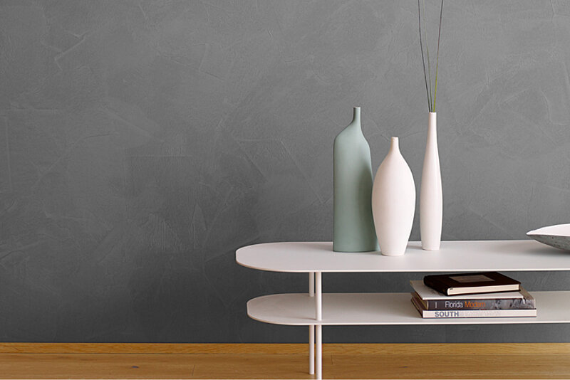 Wandgestaltung in Beton-Optik
