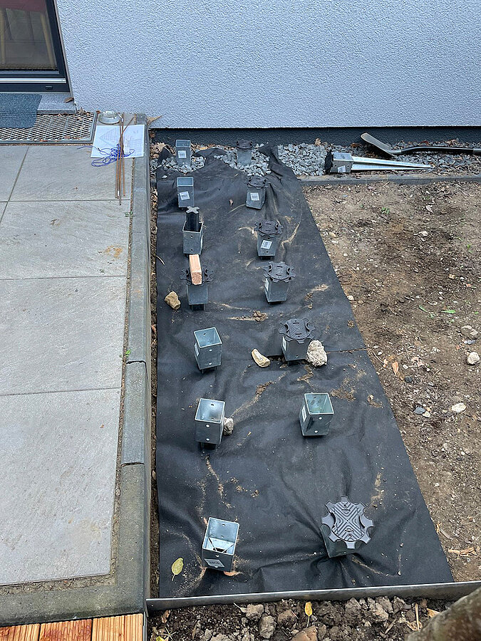 Terrasse mit Holzdecks vergrößern