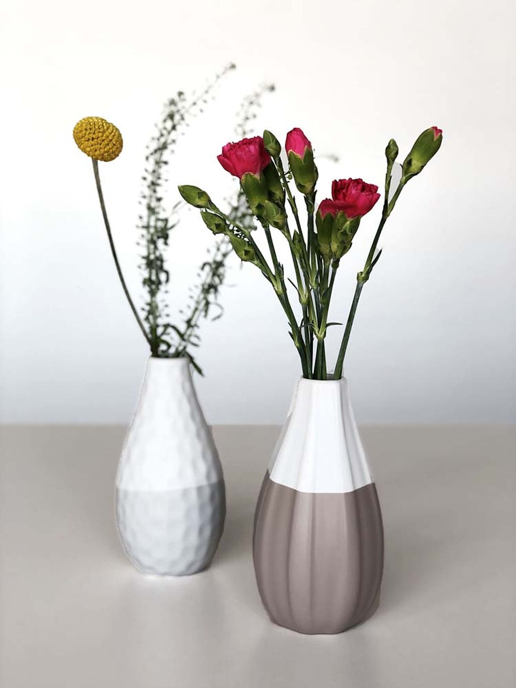 Dip Dye Paint Dipping Vasen Blumen