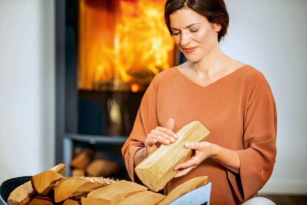 Heizen mit Holz