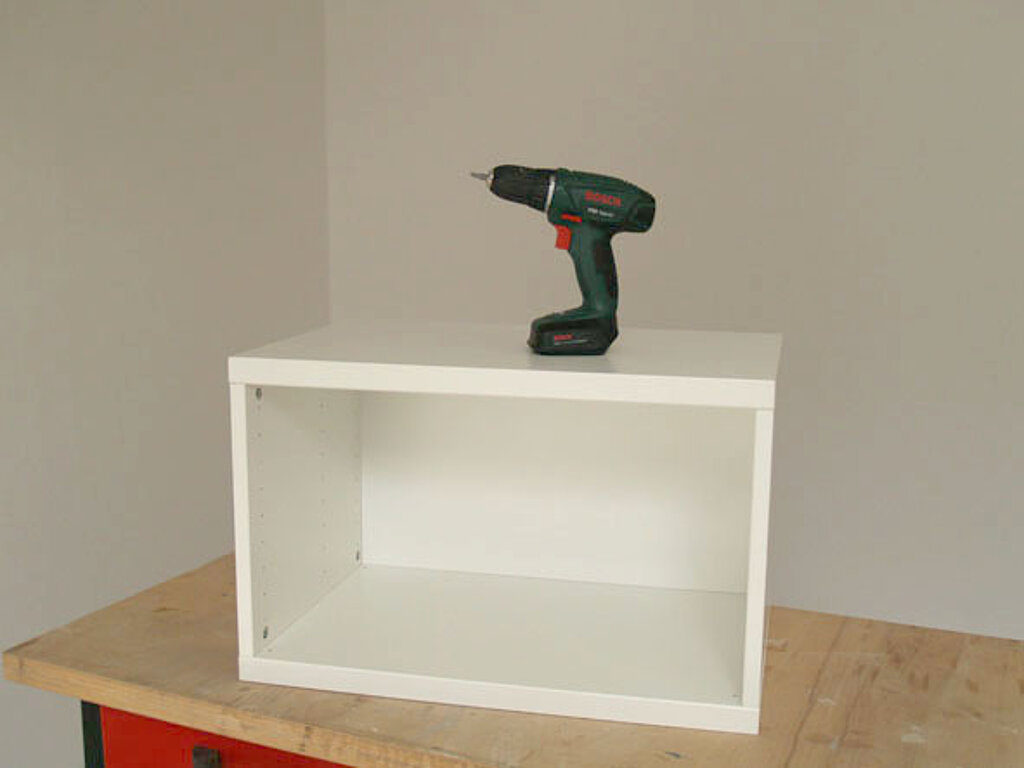 TV-Schrank selbstgebaut