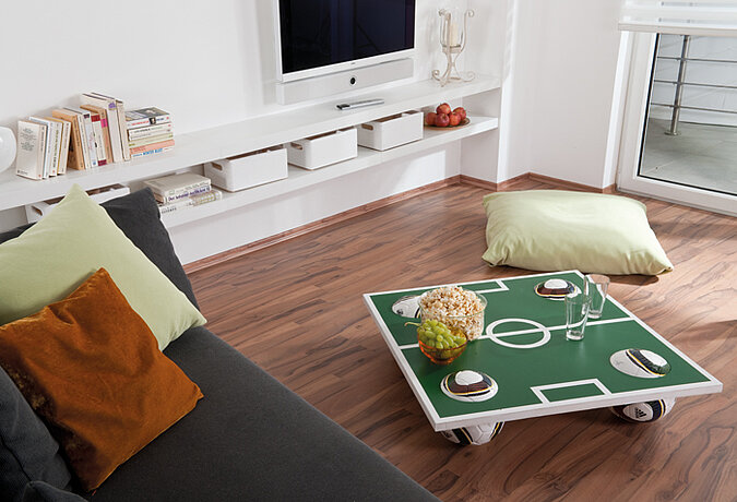 Fußball-Couchtisch