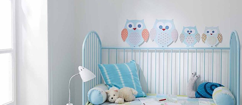 Kreative Wandgestaltung im Kinderzimmer