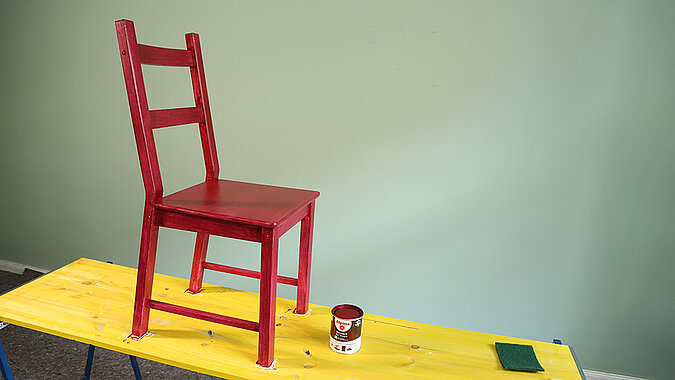 Upcycling: Möbel lackieren