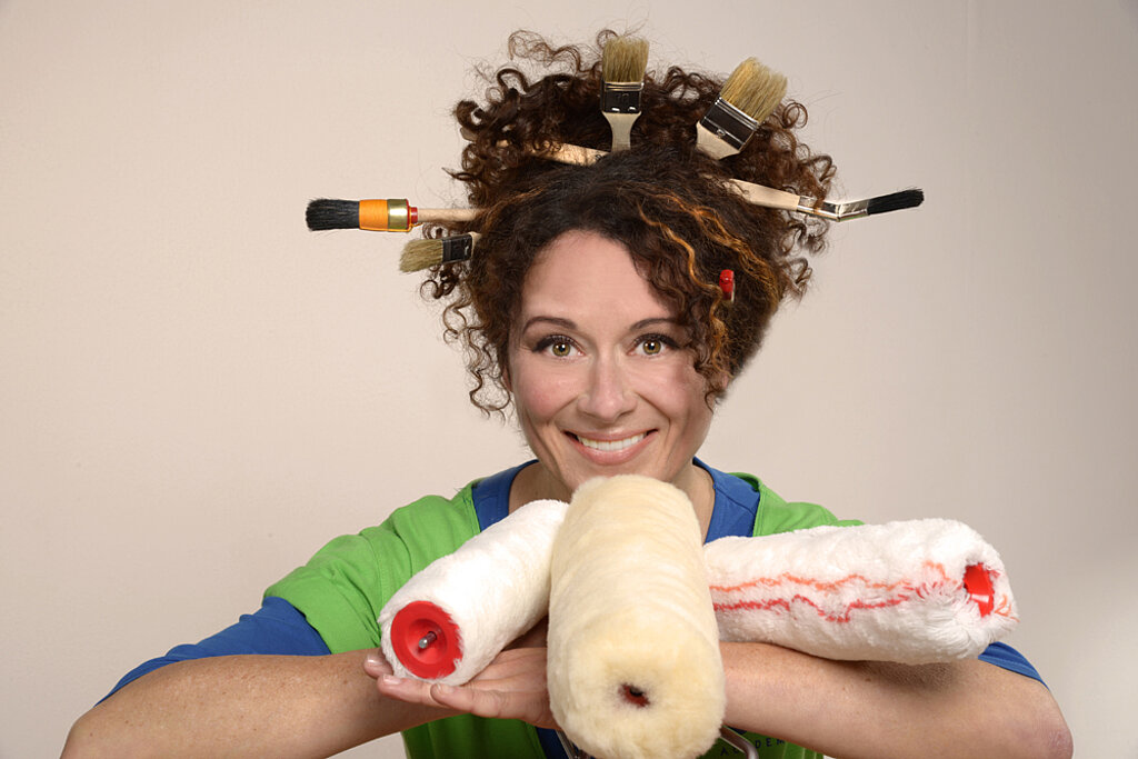 Miss DIY tapezieren Tapete