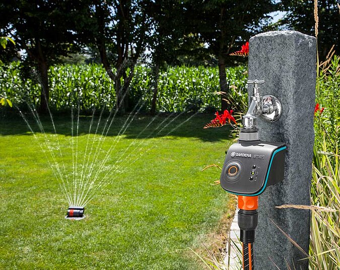 Gartenbewässerung über Handy steuern