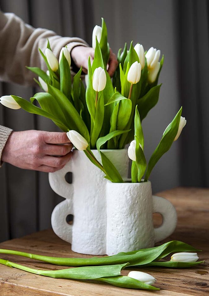 Tulpen in der Vase