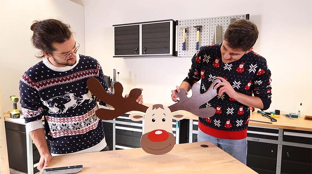 Adventskalender Rentier Weihnachten