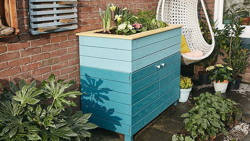 Hochbeet für die Terrasse