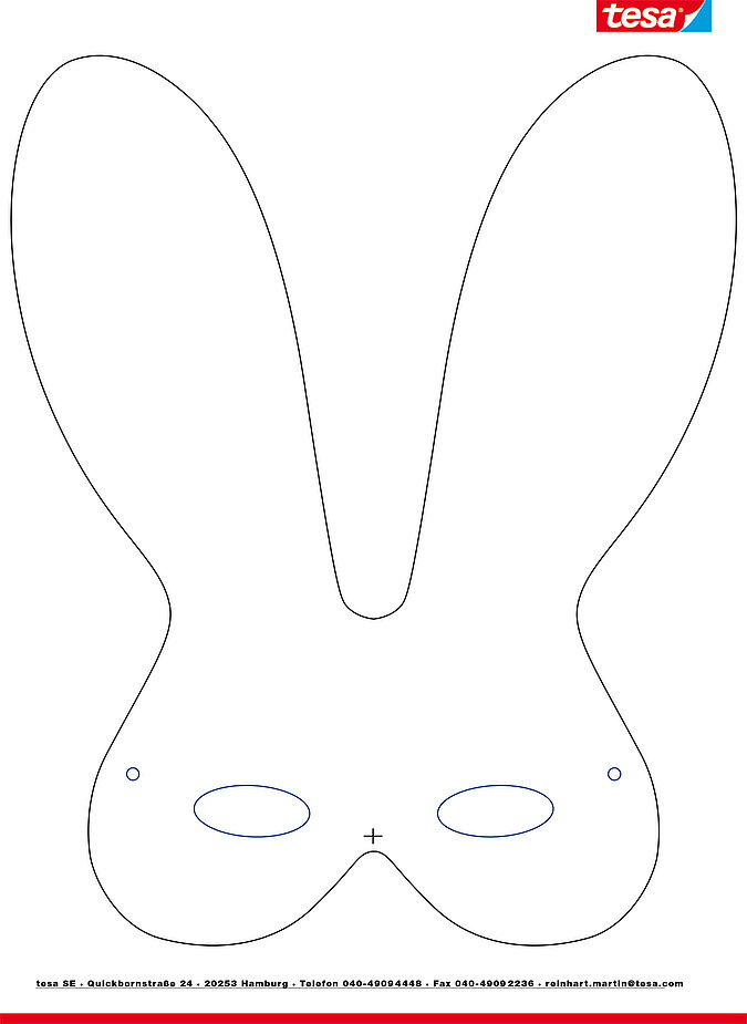 tesa-se kreativtipp-ostern schablone-hasenmaske 01