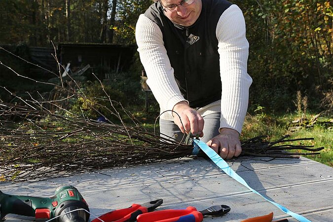 Reisigbesen Birkenbesen selber machen