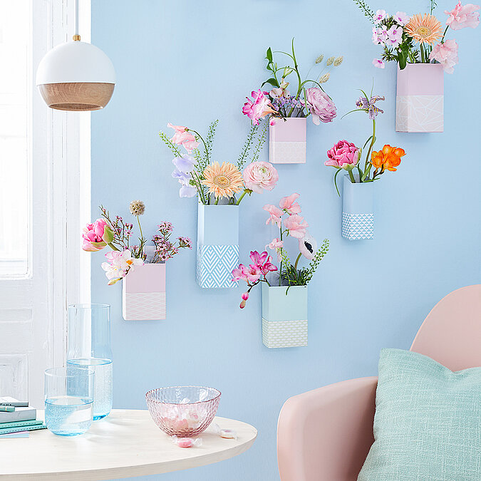 Upcycling-Vasen selber machen